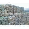 Electro galvanizado hexagonal fio rede fabricante / Gabion caixa